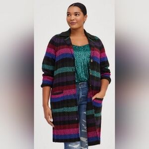 Torrid Sweater Coat, GUC, Size 0